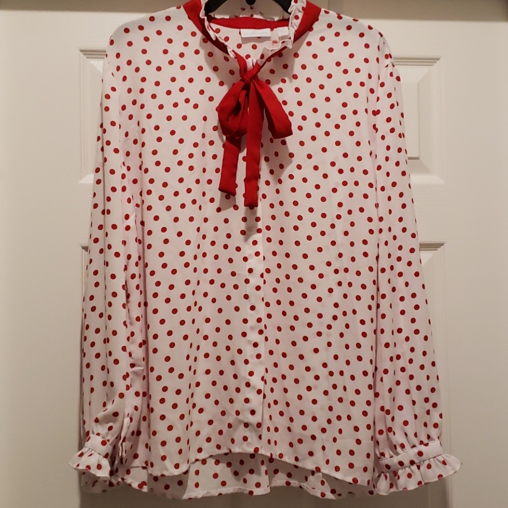Polka Dot Blouse